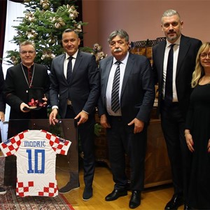 Kardinal primio predstavnike hrvatske nogometne reprezentacije